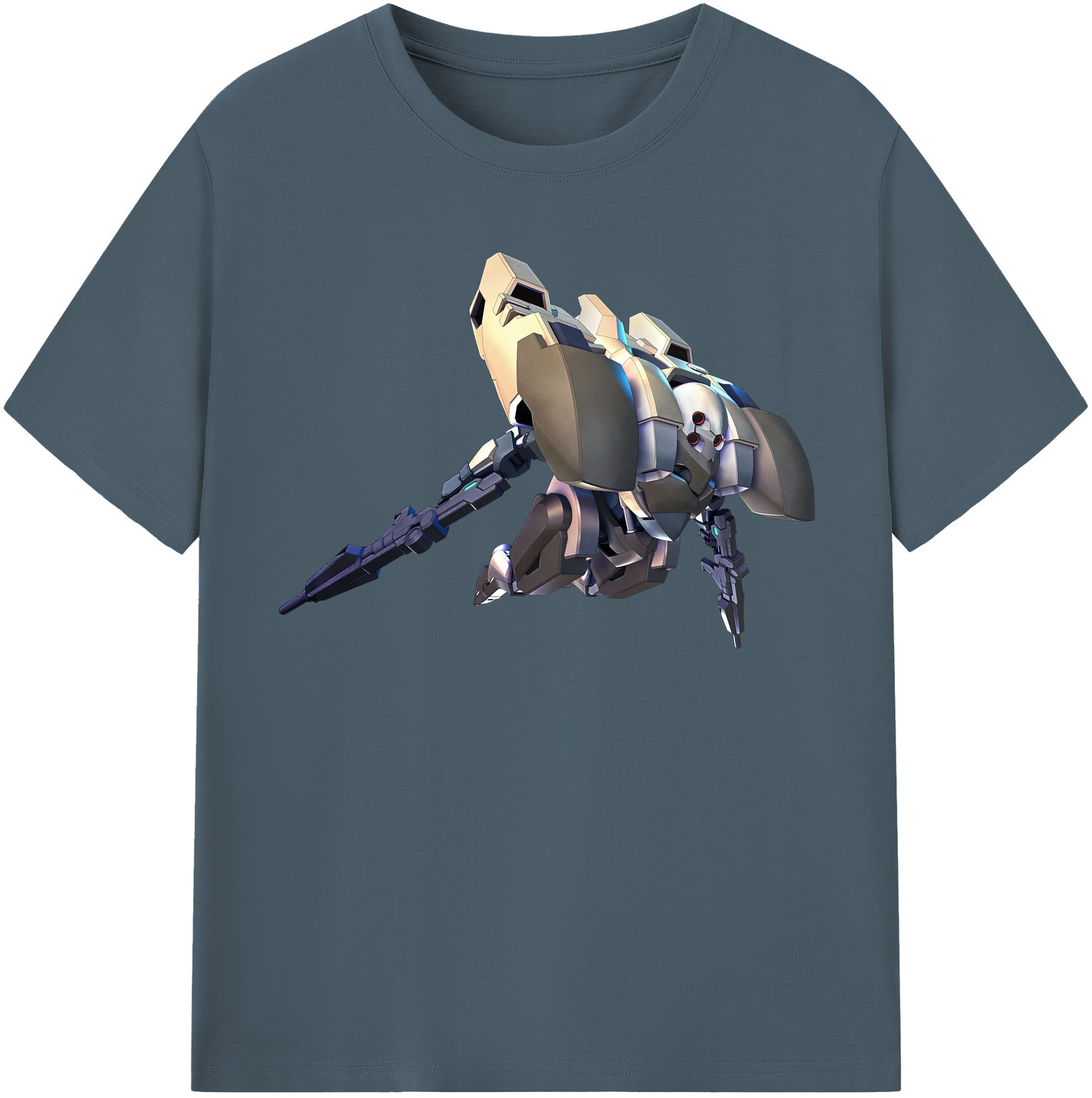 （画像用） 機動戦士ガンダム Mobile Suit Gundam 綿100％半袖Tシャツ（フロントプリント）